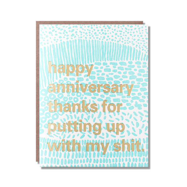 put up anniversary card by 1973