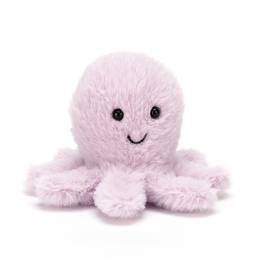 fluffy sea creature octopus by jellycat
