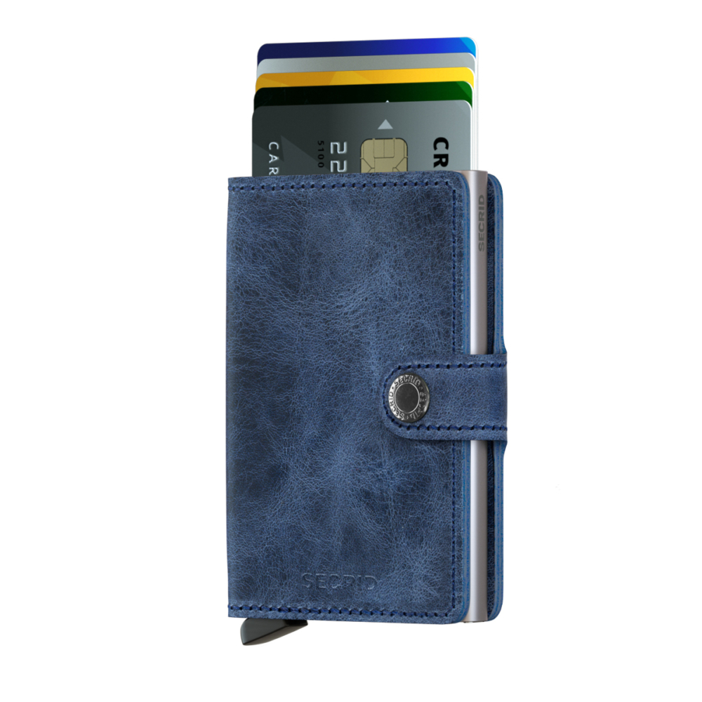 Secrid mini wallet vintage blue