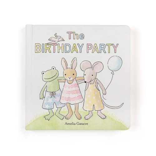 the birthday party board book by jellycat