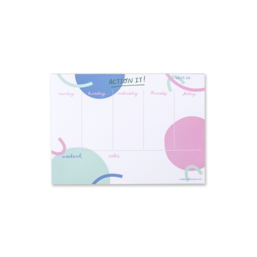 weekly planner action it by Raspberry Blossom
