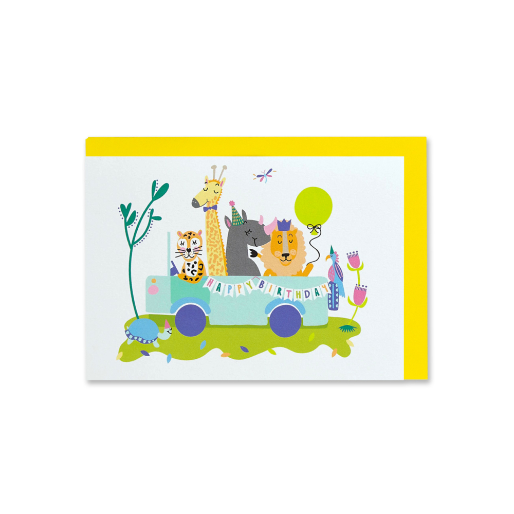 big PArty Jeep card by Raspberry Blossom