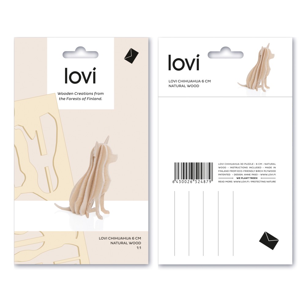 chihuahua packaging by Lovi
