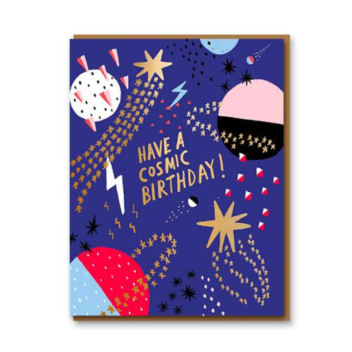 Cosmic Birthday Card by 1973