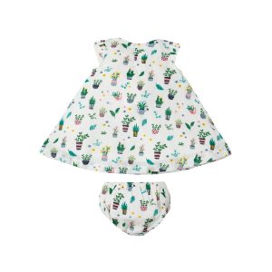 dolly muslin outfit greenhouse back by Frugi ss19 drop 3
