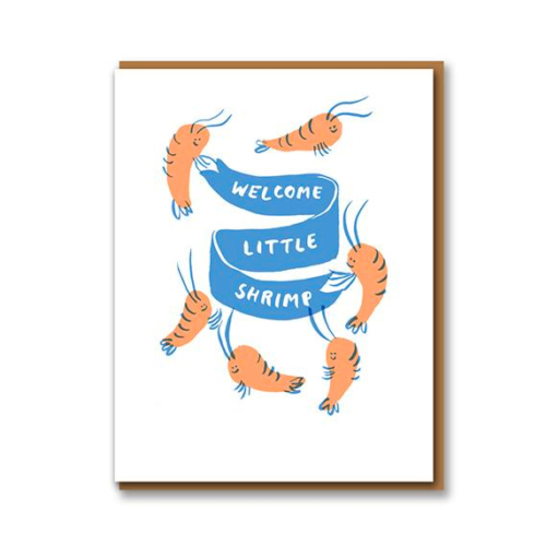 hello little shrimp card by 1973