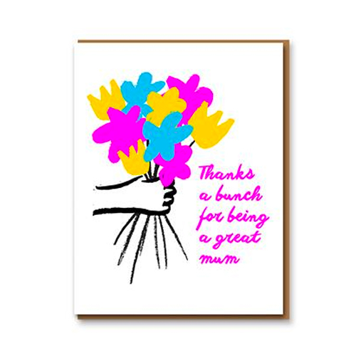 thanks a bunch mum card by 1973