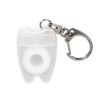 tooth floss keyring by Kikkerland