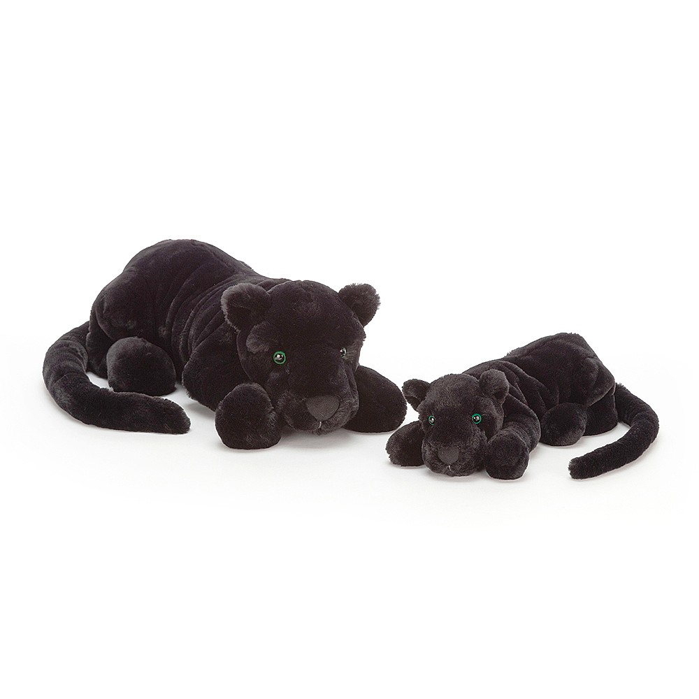 paris panther family by jellycat