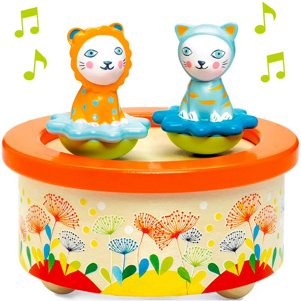 magnetic music box twins by djeco