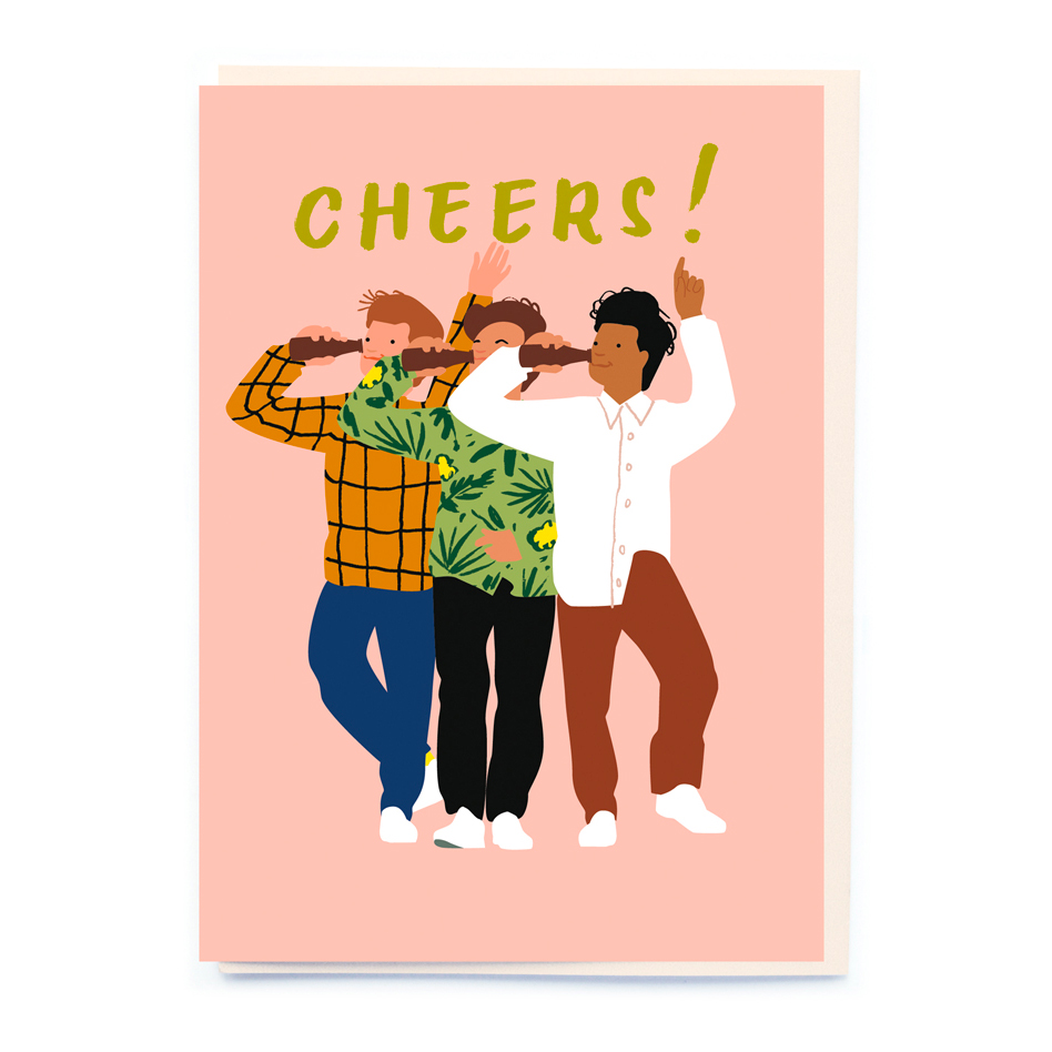 cheers card by Noi Publishing