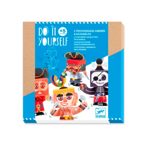 do it yourself wind up characters pirates by djeco