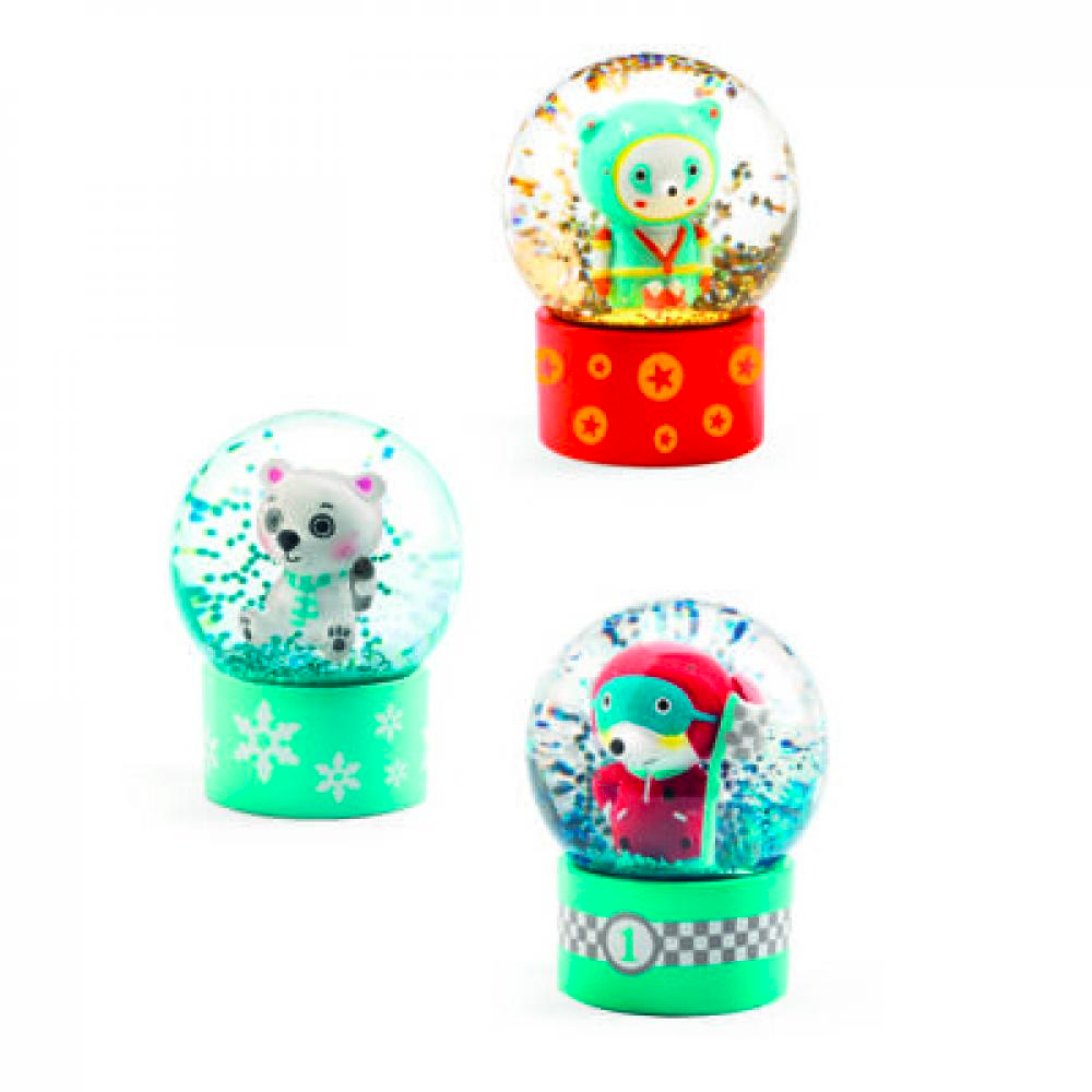 mini snow globes so fun by djeco