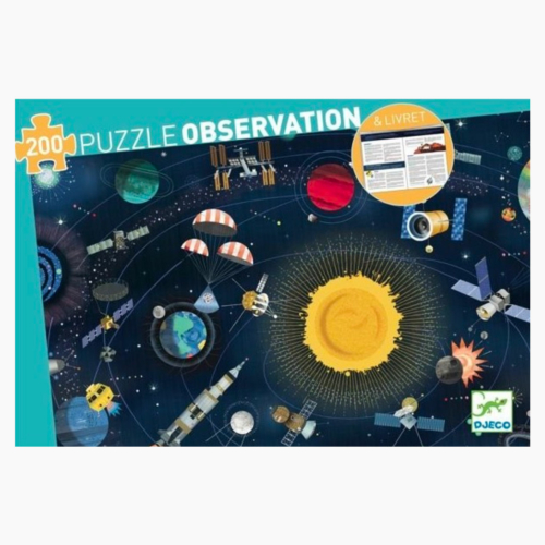observation puzzle space by djeco