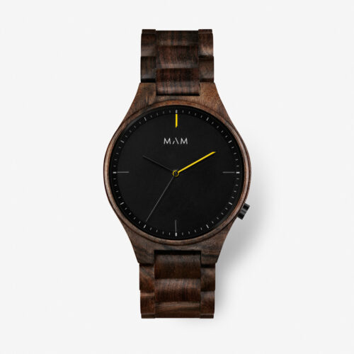 MAM volcano 611 wooden watch