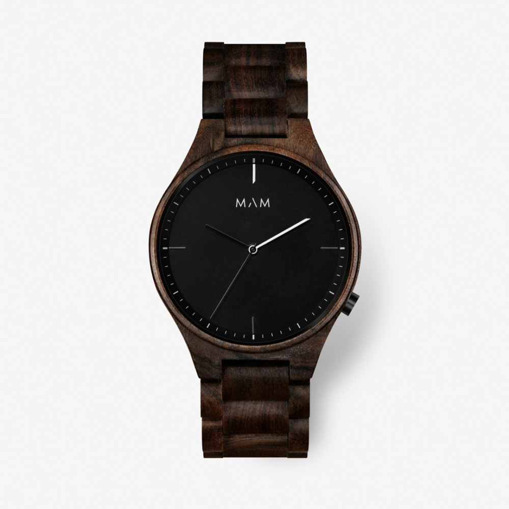 wooden watch volcano 610 by mam