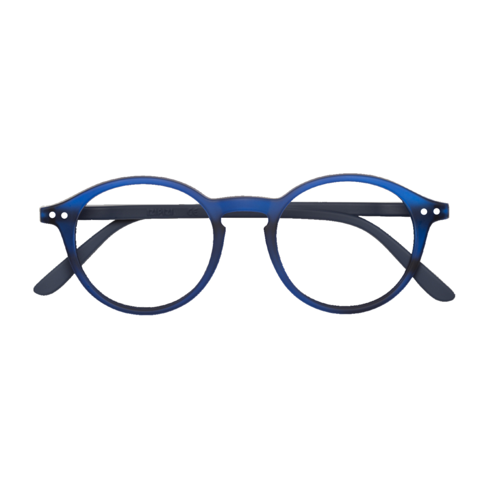 Fashion reading glasses archi blue frame D by Izipizi Cool Heat Collection