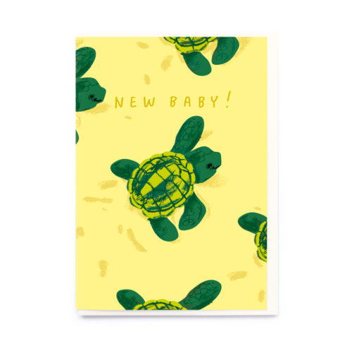 turtle baby card by Noi