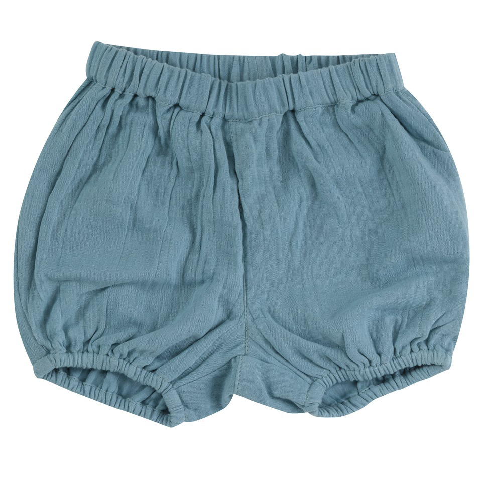 bloomers muslin turquoise by Pigeon Organics