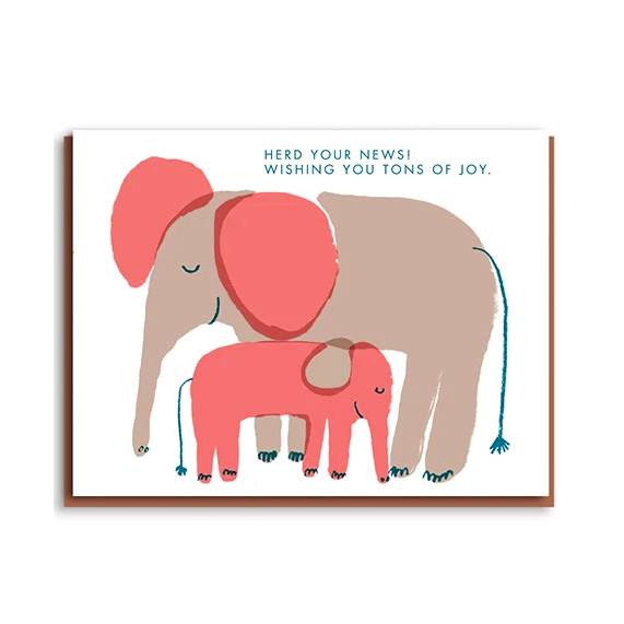 Herd Your news elephants card by 1973