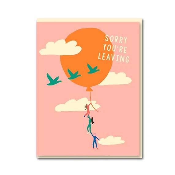 balloon leaving card by 1973