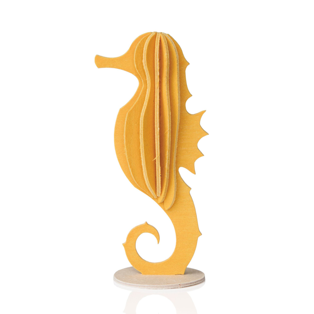 lovi seahorse warm yellow