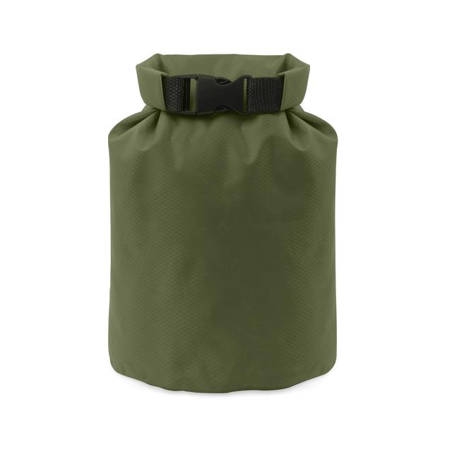 waterproof bag army green by kikkerland