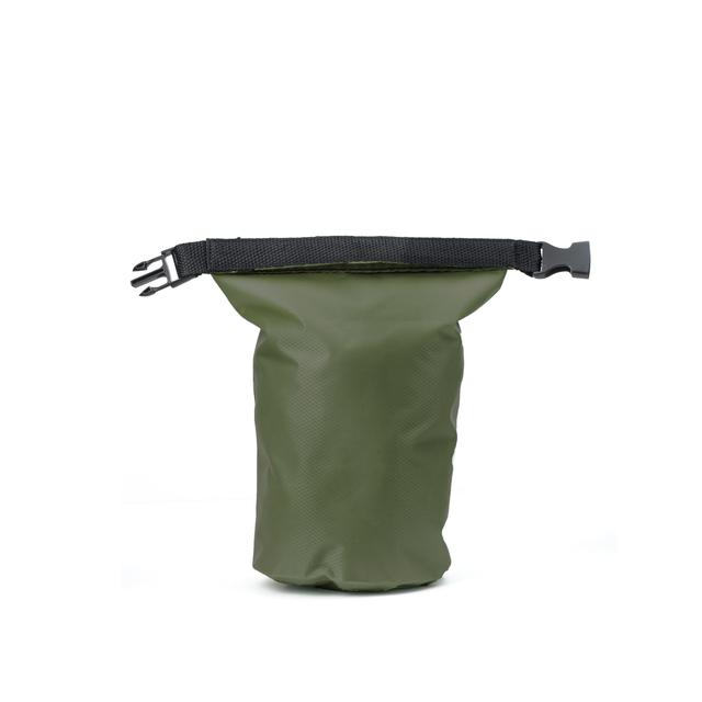 waterproof bag army green by kikkerland