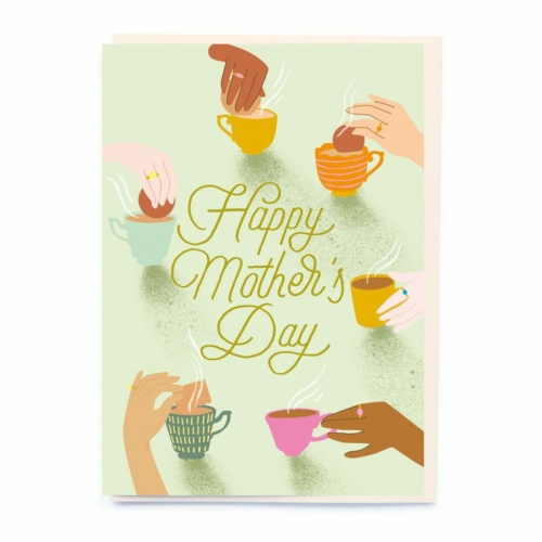 cups mothers day card by noi