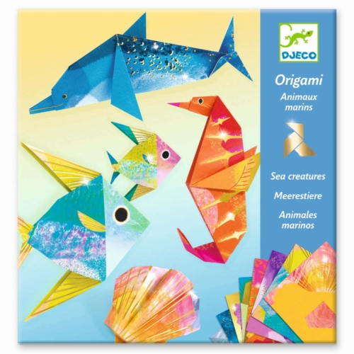 djeco origami sea creatures