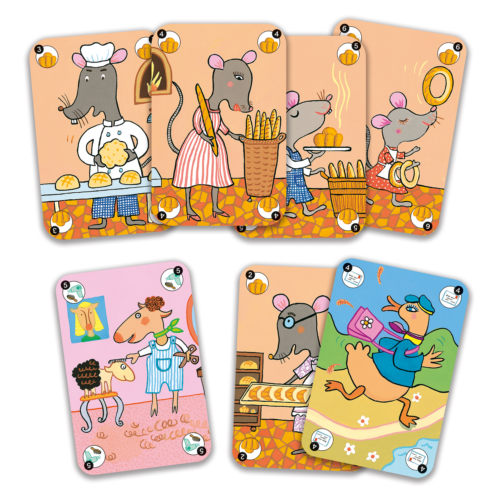happy family card game by djeco
