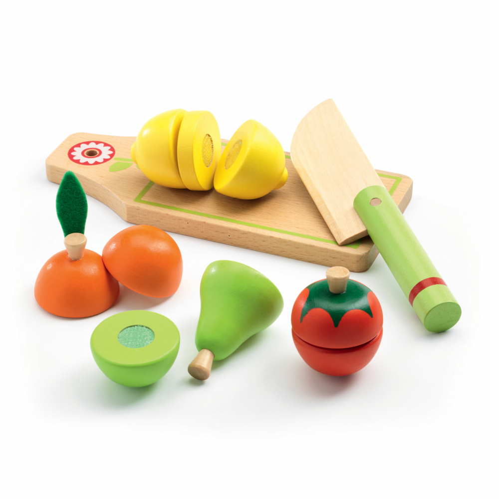 fruits and vegetables to cut by Djeco