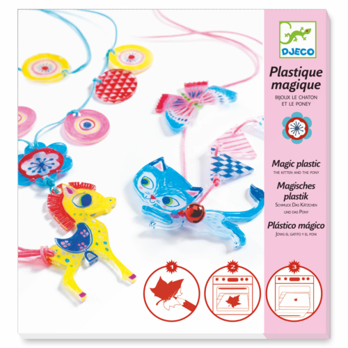 Magic plastic the kitten and the pony by Djeco