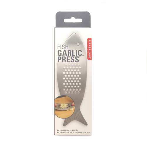fish garlic press by kikkerland