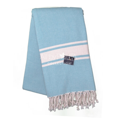 fouta towel ibiza turquoise by all by fouta