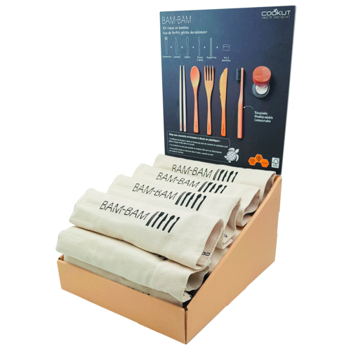 bamboo eating set by Cookut