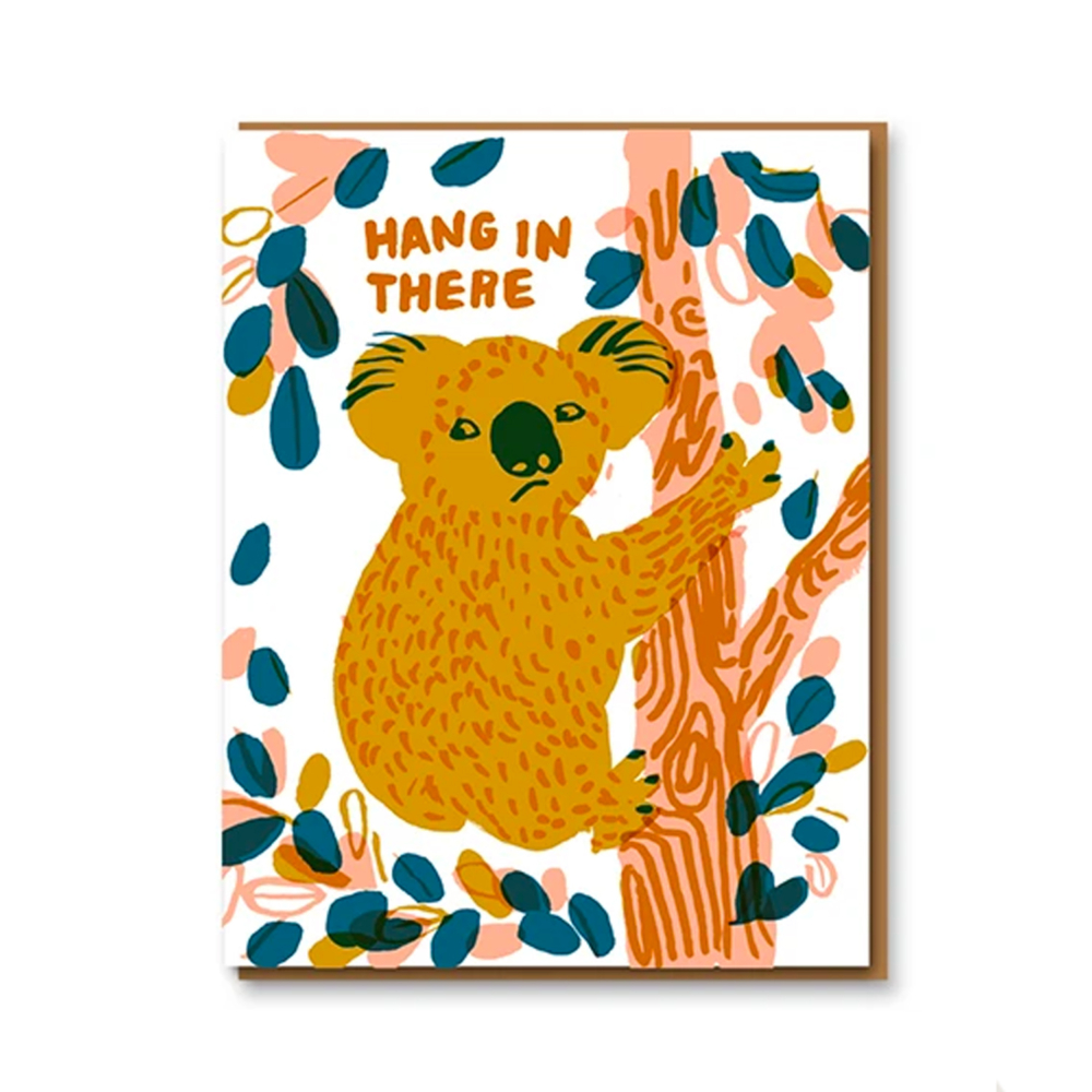 hang in there koala card by 1973