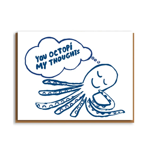 you octopi my thoughtd card by 1973