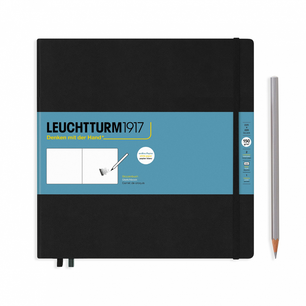 square sketchbook black by Leuchtturm1917