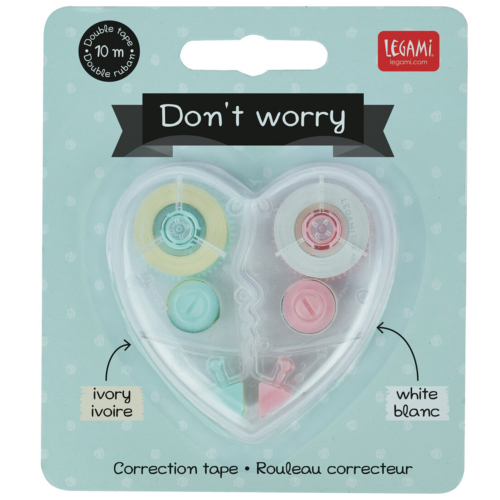 don't worry correction tape by Legami