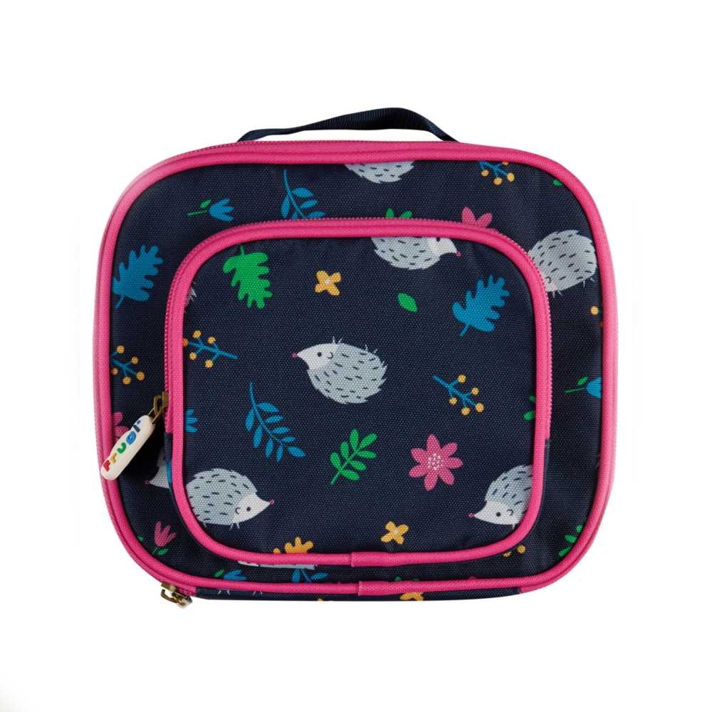pack a snack lunch bag hedgehogs by Frugi
