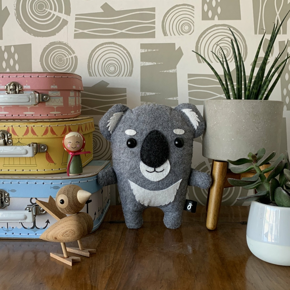 Make your own felt friend Koala by oddlywild