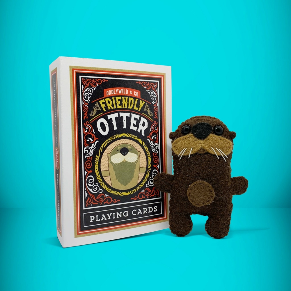 little friend in a box ozzy otter by Oddlywild