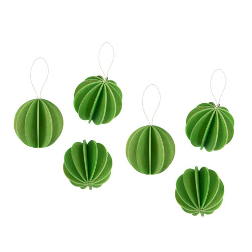 The original baubles light green 4 cm