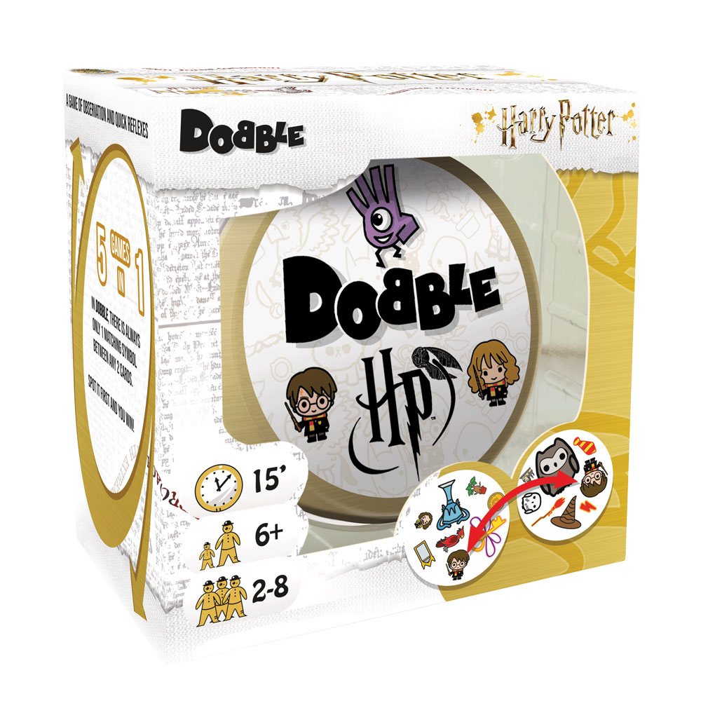 harry potter dobble card game by asmodee creations