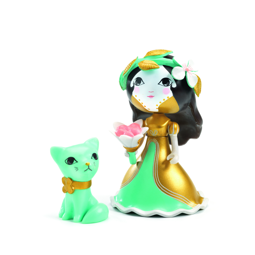 Arty toys princess eva and ze cat by djeco