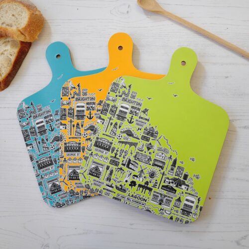 Brighton chopping board collection by Martha Mitchell Design