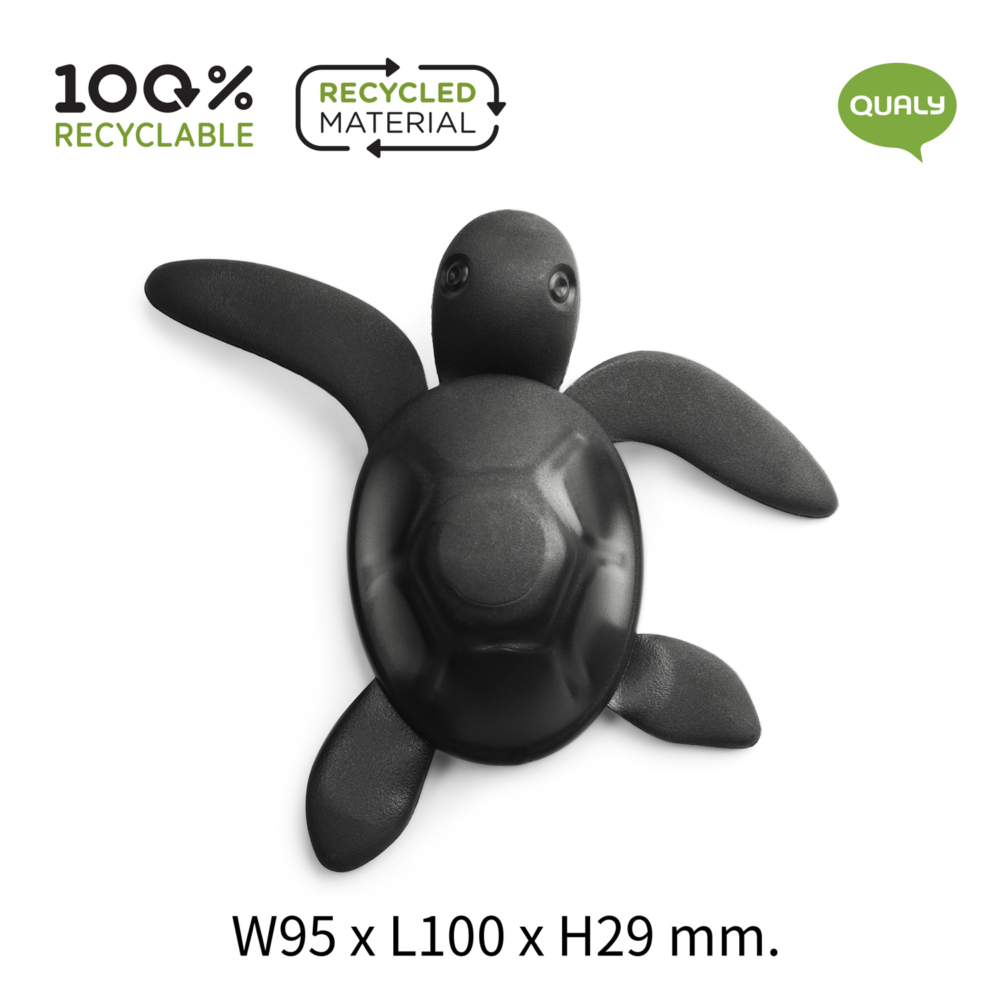 save turtle magnet black by qualy