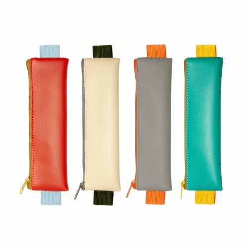 Pencil pouch assorted by kikkerland