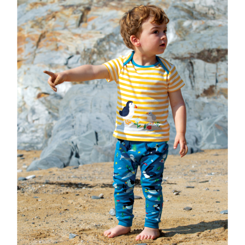 the national trust olly outfit puffin by frugi ss21